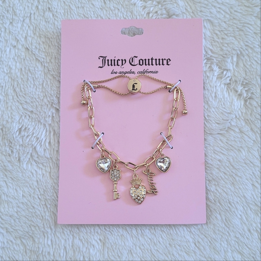 Juicy🍊 Couture Quintuple5️⃣ Charm Bracelet - NWT